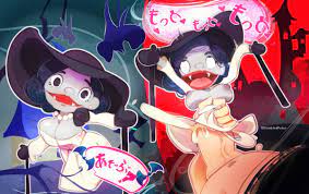 1boy 1boy1girl 1girls alcina dimitrescu artist name big breasts  boobs breasts capcom cum cumming disabledfetus doll ejaculation eyes  rolling back fangs japanese text lips malefemale nipples penetration penis  puppet