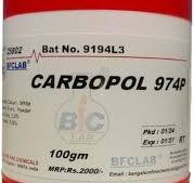 BFC CARBOPOL-974P LR - 100gm, CAS No.9003-01-4 : Amazon.in: Industrial &  Scientific