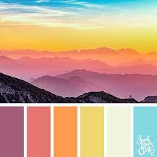 This pastel sunset color palette, consists of 5 main colors. Pastel Sunset 25 Color Palettes Inspired By Spectacular Skies Sarah Renae Clark Coloring Book Artist And Designer