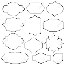 Vintage frame clipart free download! Vintage Frame Badges And Labels Royalty Free Cliparts Vectors And Stock Illustration Image 52606605