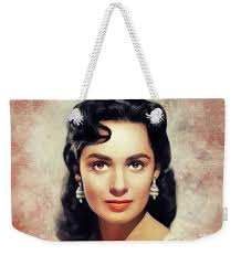 Susan Cabot, Vintage Actress #1 Bath Towel by Esoterica Art Agency