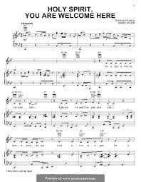 Holy Spirit You Are Welcome Here By B Mason Holy Spirit How To Memorize Things Words
