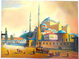 yagli boya oil painting painting istanbul