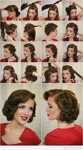 Hairstyle Upright Pin Curls Tutorial Bealady Net Vintage Hairstyles Retro Hairstyles Tutorial Retro Hairstyles