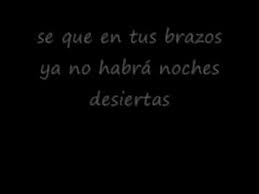 Canciones De Amor Con Letras Youtube