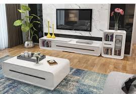 Although the tv has shifted from a stand to wall, still tv units are needed to hold the home entertainment system. Wooden Panel Tv Stand Modern Living Room Home Furniture My Aashis