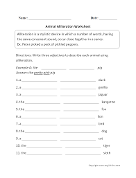 Alliteration Figurative Language Worksheets Igcse Cie Figurative In 2020 Figurative Language Worksheet Language Worksheets Figurative Language