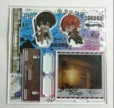 Bungo Stray Dogs Sokoku Acrylic Stand Figure Osamu Dazai Chuya Nakahara Anime Dog Halloween Bungo Stray Dogs Anime