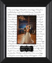 Anniversary Gift For Husband First Dance Wedding Song Lyrics Etsy Wedding Song Gift Ideas Lyric Gift Song Lyric Gift Ideas
