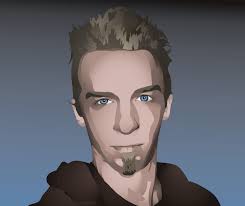 Self Portrait Illustration • Portfolio • Iristorm Design