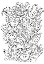 Kostenlose malvorlage mandalas mandala mit pferd und fohlen zum. Karneval Ausmalbilder Fur Erwachsene Kostenlos Zum Ausdrucken 1