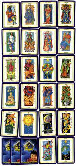 If you draw this card, this is a sign to restore balance in your life. Russell Grant Tarot The World Of Playing Cards
