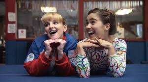 Former gymnastics bronze medalist hope ann greggory (melissa rauch) has been living off her celebrity status in her hometown of amherst, ohio, though she is reduced to going through the mail her mailman father delivers for spending money. The Bronze Trailer Melissa Rauch Is A Gymnast Past Her Prime And Not Happy About It The Hollywood Reporter