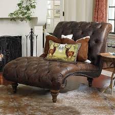 Tufted Chaise Furniture Leather Chaise Lounge Home