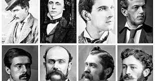 Men s hairstyles victorian era. A Collection Of Victorian Photographs Depicting Some Of The Hairstyles And Facial Hair Fashion Of Th Mens Facial Hair Styles Facial Hair Hair And Beard Styles