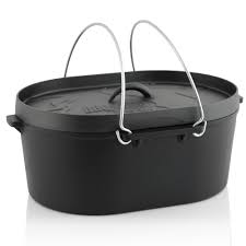 I have a 7qt lodge dutch oven that did not come with a bail. Bbq Toro Dutch Oven Topf Do10 9 3 L Gusseisen Kochtopf 10 Qt Brater Bbq Toro De Der Onlineshop Fur Grills Bbq Und Grillzubehor