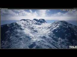 Unreal Engine 4 Custom Heightmap Example Youtube Unreal Engine Tech Art Matte Painting