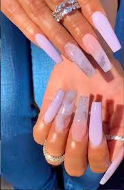 Acrylic nails are sometimes a term that people confuse with gels or silk nails. 40 Graceful Acrylic Coffin Nail Designs For Long Nails And Short Nails The First Hand Fashion News For Females Purple Acrylic Nails Long Acrylic Nail Designs Long Acrylic Nails