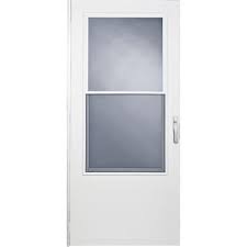 Save up to 5% when you buy more. Larson 30 In X 78 In White Mid View Storm Door In The Storm Doors Department At Lowes Com