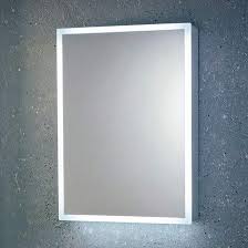 Harbour Glow Led Mirrored Cabinet With Demister Pad Shaver Socket 500 X 700mm Bathroom Mirror Lights Bathroom Mirror Led Mirror Bathroom
