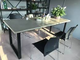 Terrazzo tables available in 6 finishes. Elegant Concrete Outdoor Dining Table Buy Concrete Outdoor Dining Table Modern Dining Tables Grc Table Product On Alibaba Com