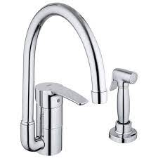 4.8 out of 5 stars. Single Handle Kitchen Faucet 1 75 Gpm With Swivel Spout And Side Spray