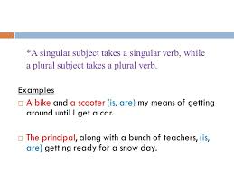 Plural verbs go with plural subjects: Grammar English Ii Fall Subject Verb Agreement 2 Noun Verb Prepositional Phrase 3 Pronoun Antecedent Agreement Ppt Download