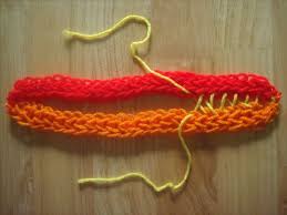 I do not understand what i do wrong!!! Rookie Diy Finger Knitted Scarf