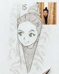 See more ideas about anime, anime boy, anime guys. This Illustrator Sketches People As Anime Character And The Result Is Impressive Anime Manga Cartoon Drawings Sketches Cartoon Drawings Of People Girl Drawing Sketches