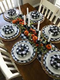 Thanksgiving Dinner Table Decor Ideas For A Splendid Evening Of Heart To Heart Schmooze Natural Thanksgiving Table Dinner Table Decor Farmhouse Fall Decor