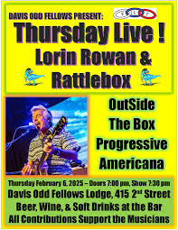 Davis Odd Fellows Thursday Live!