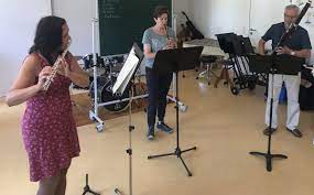 Blockflöte, Querflöte und Fagott ertönten aus der Musikschule