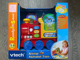Vtech animal alphabet train (ttvtf64303). Bnib Vtech Animal Alphabet Train Babies Kids Infant Playtime On Carousell