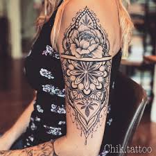 Instagram Post By Chik Tattoo Steve Jul 19 2019 At 12 48pm Utc Sleeve Tattoos For Women Mandala Tattoo Shoulder Shoulder Tattoos For Women