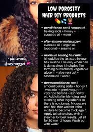 Soynugget Low Porosity Diy Hair Products Hair Porosity Natural Hair Styles Low Porosity Hair Products