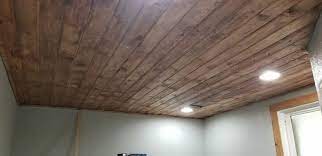 Stained pine beadboard ceiling | taraba home review. Beadboard Ceiling Hometalk
