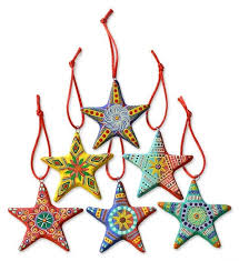 Features Material Ceramic Christmas Star Product Type Shaped Ornament Theme S Christmas Ornaments Clay Christmas Decorations Christmas Ornament Sets