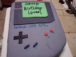 Retro Nintendo Gameboy Cake - CakeCentral.com