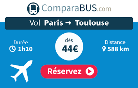 Trouvez le billet d'avion le plus économique pour votre voyage à alger. Vol Paris Toulouse Pas Cher Des 25 Comparabus Com
