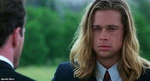 Brad Pitt Legends Off The Fall Brad Pitt Brad Pitt Haircut Beautiful Boys