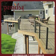 Bring the beach to your backyard with a nautical rope deck railing. Wire Rope Railing Wire Balustrade Wire Deck Railing Rope Blouse Deck Chairdeck Suppliers Aliexpress