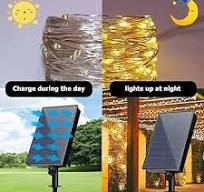 Delaman Solar Battery Box for LED String Lights, Outdoor ...