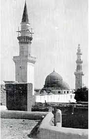a very rare picture of old masjid al nabawi madina mecca madinah islamic heritage