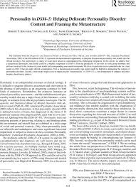 I M Always Looking For Public Domain Assessments Recently I Needed Something Shorter Than The Mmpi 2 And Free Personality Disorder Disorders Psychology