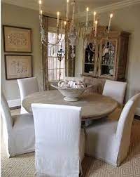 They give you the option of changing around your decor without having to buy a whole new dining room set. Tg Interiors Arteriors And Lisa Luby Ryan Slipcovers For Chairs Home Decor Home