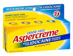 Aspercreme with lidocaine contains the maximum amount of lidocaine available without a prescription 4%, among otc topical analgesic products. Aspercreme Aspercreme With Lidocaine Maximum Strength Pain Relieving Cream Odor Free Hy Vee Aisles Online Grocery Shopping