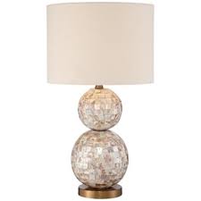 Danni Mother Of Pearl Table Lamp 3m569 Lampsplus Com 99 No 3 Way Switch 25 H Lamp Table Lamp Transitional Table Lamps
