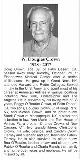 Doug Crown Obituary