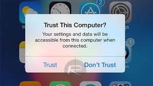 Iphone users are notorious for dropping their iphones, cracking the screen, and over time, these cracks begin to spread and cause a lot of damage to your. Fix Trust This Computer Prompt On Ios Not Appearing When Connecting To Windows Here S How Redmond Pie