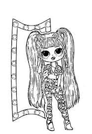 Lol surprise coloring pages 35 best lol surprise series 3. Lol Kleurplaat Nina